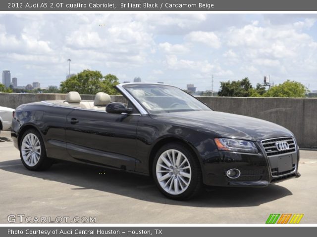 2012 Audi A5 2.0T quattro Cabriolet in Brilliant Black