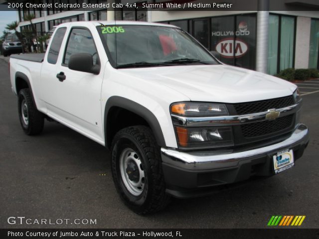 2006 Chevrolet Colorado Extended Cab 4x4 in Summit White
