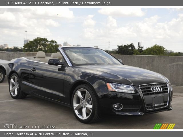 2012 Audi A5 2.0T Cabriolet in Brilliant Black