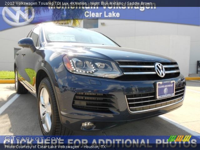 2012 Volkswagen Touareg TDI Lux 4XMotion in Night Blue Metallic