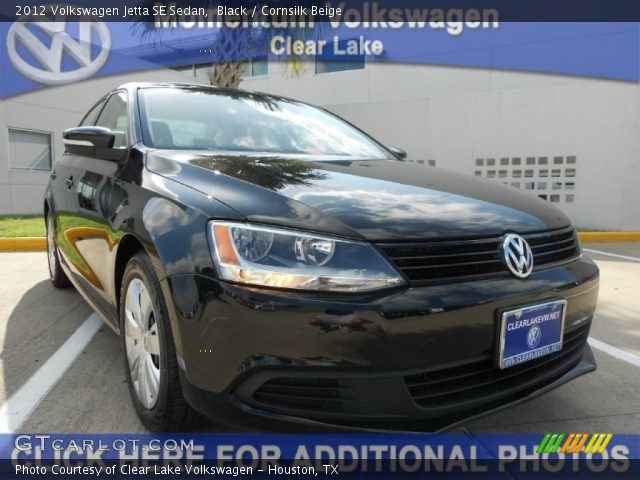 2012 Volkswagen Jetta SE Sedan in Black