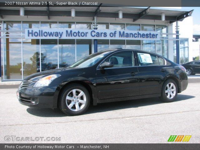 2007 Nissan Altima 2.5 SL in Super Black