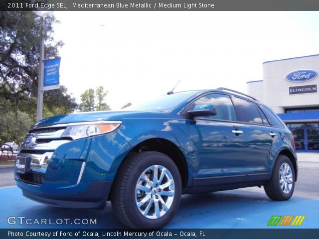 2011 Ford Edge SEL in Mediterranean Blue Metallic