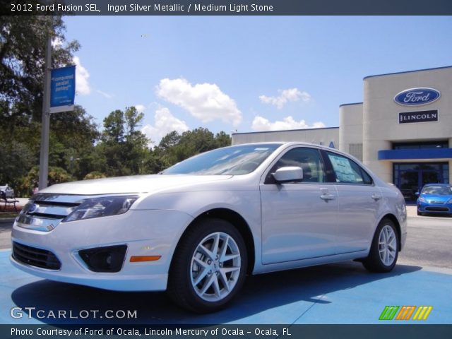 2012 Ford Fusion SEL in Ingot Silver Metallic