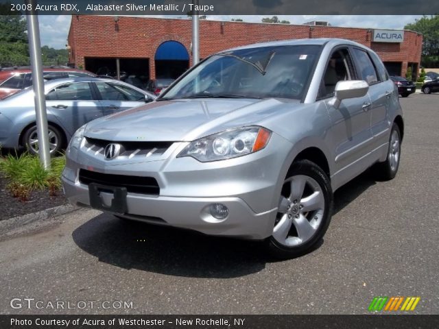 2008 Acura RDX  in Alabaster Silver Metallic