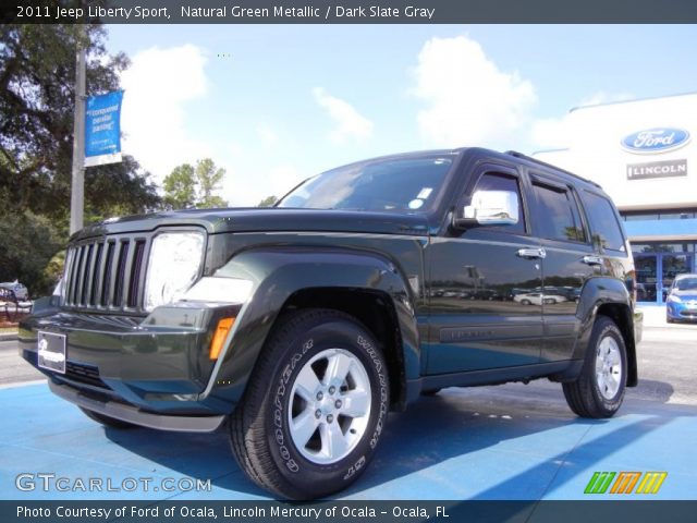2011 Jeep Liberty Sport in Natural Green Metallic