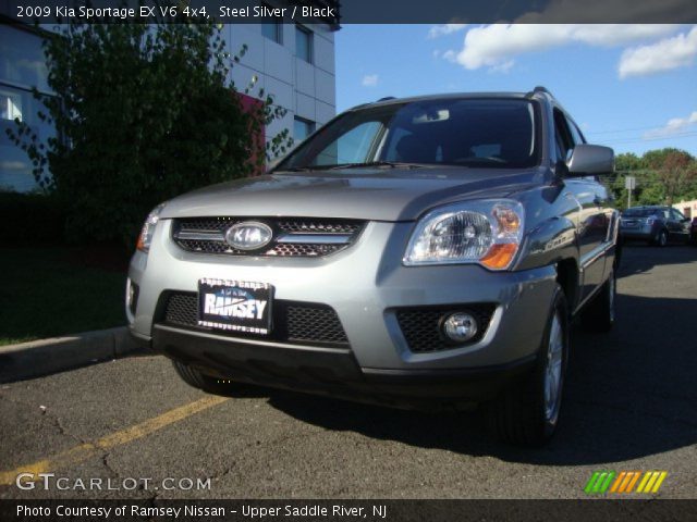 2009 Kia Sportage EX V6 4x4 in Steel Silver