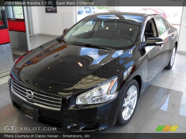 2009 Nissan Maxima 3.5 SV in Super Black