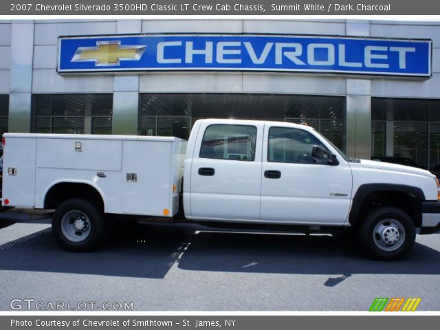 2007 Chevrolet Silverado 3500HD Classic LT Crew Cab Chassis in Summit White