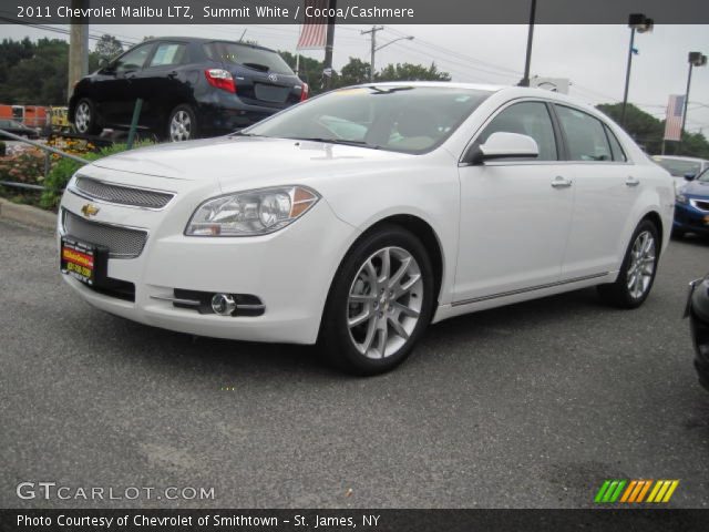 2011 Chevrolet Malibu LTZ in Summit White