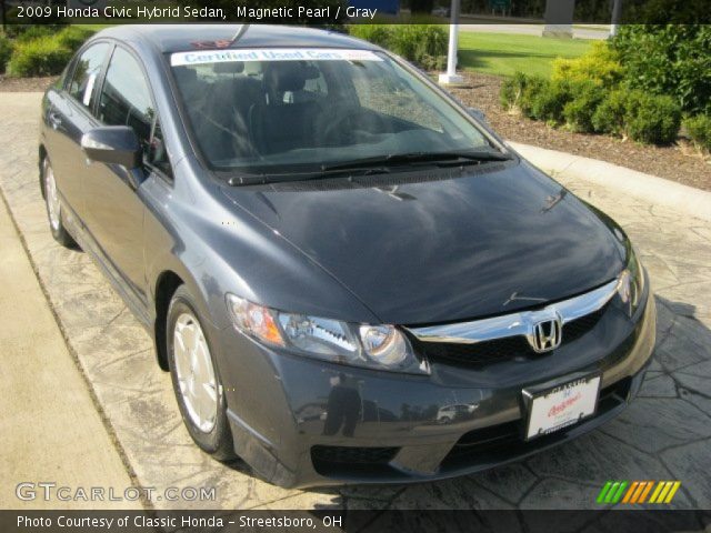 2009 Honda Civic Hybrid Sedan in Magnetic Pearl