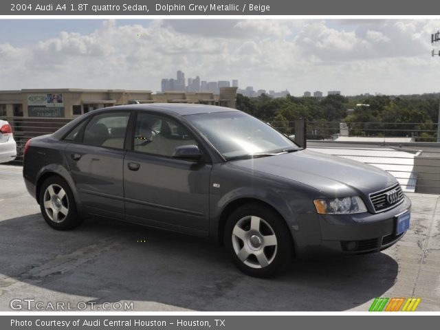 2004 Audi A4 1.8T quattro Sedan in Dolphin Grey Metallic