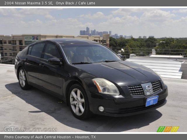 2004 Nissan Maxima 3.5 SE in Onyx Black