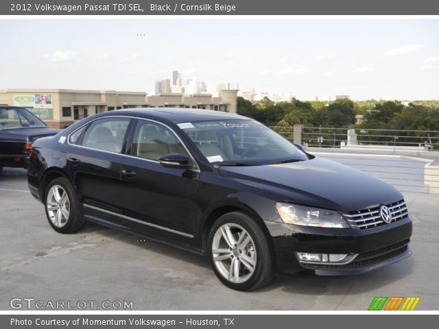 2012 Volkswagen Passat TDI SEL in Black