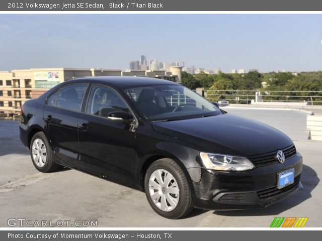 2012 Volkswagen Jetta SE Sedan in Black