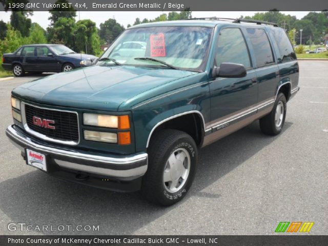 1998 GMC Yukon SLT 4x4 in Emerald Green Metallic