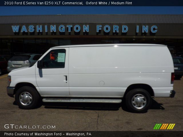 2010 Ford E Series Van E250 XLT Commericial in Oxford White