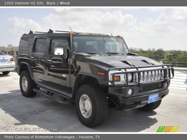 2003 Hummer H2 SUV in Black