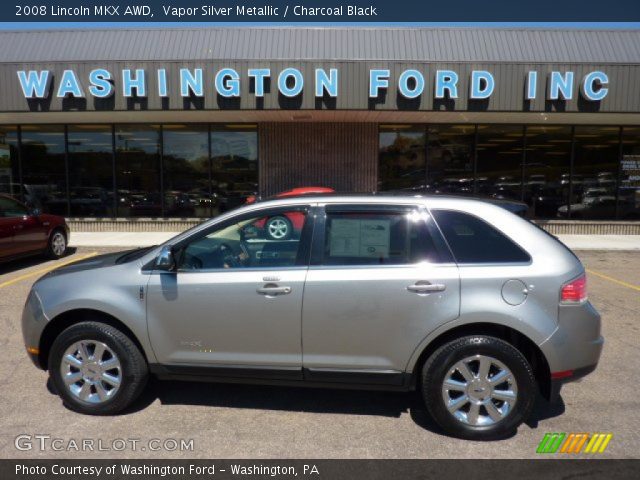 2008 Lincoln MKX AWD in Vapor Silver Metallic