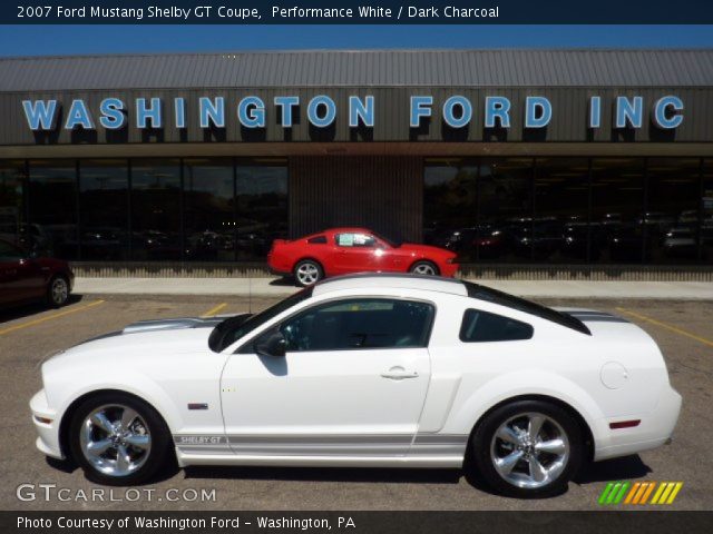 2007 Ford Mustang Shelby GT Coupe in Performance White