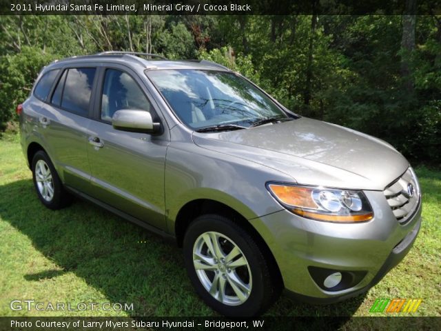 2011 Hyundai Santa Fe Limited in Mineral Gray