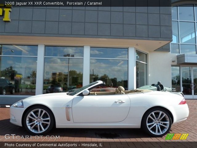 2008 Jaguar XK XKR Convertible in Porcelain