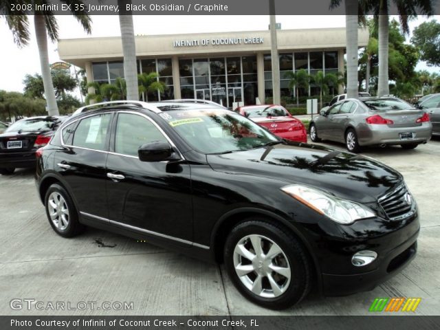 2008 Infiniti EX 35 Journey in Black Obsidian