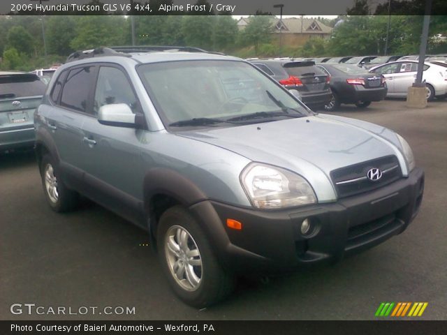 2006 Hyundai Tucson GLS V6 4x4 in Alpine Frost