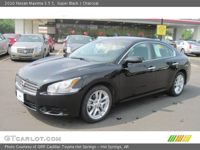 2010 Nissan Maxima 3.5 S in Super Black