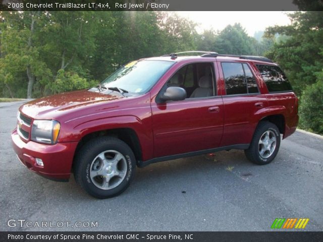 2008 Chevrolet TrailBlazer LT 4x4 in Red Jewel