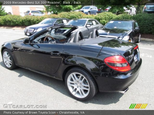 2009 Mercedes-Benz SLK 300 Roadster in Black