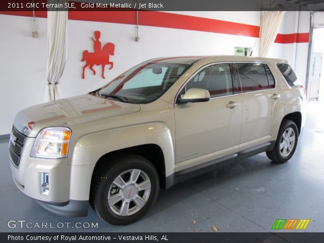 2011 GMC Terrain SLE in Gold Mist Metallic