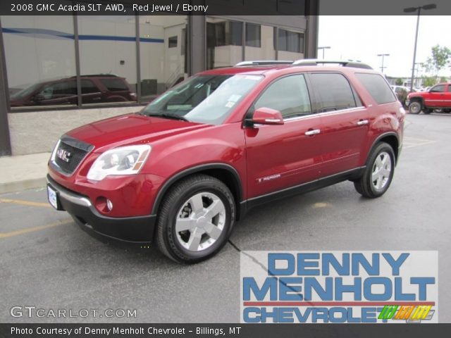 2008 GMC Acadia SLT AWD in Red Jewel