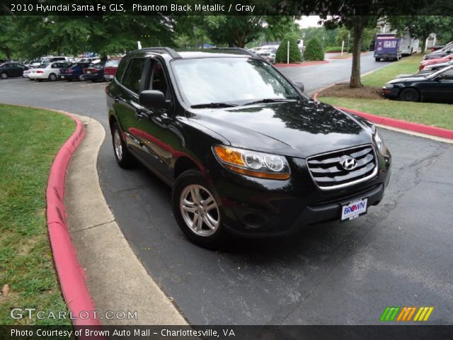 2010 Hyundai Santa Fe GLS in Phantom Black Metallic