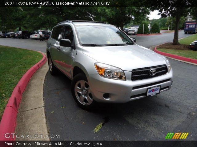 2007 Toyota RAV4 4WD in Classic Silver Metallic