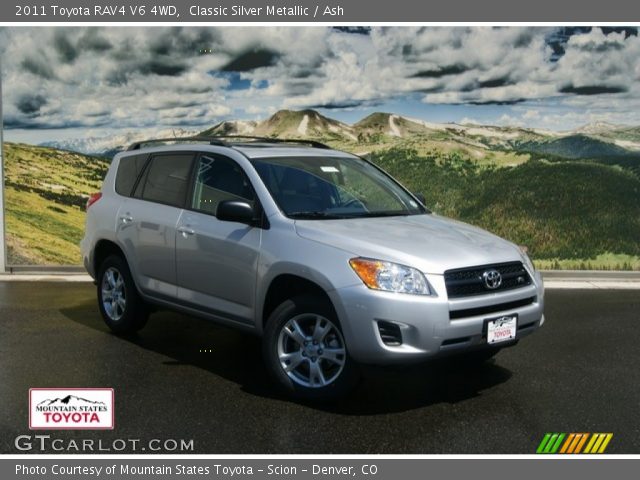2011 Toyota RAV4 V6 4WD in Classic Silver Metallic