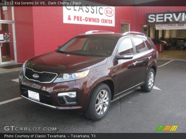 2012 Kia Sorento SX V6 in Dark Cherry