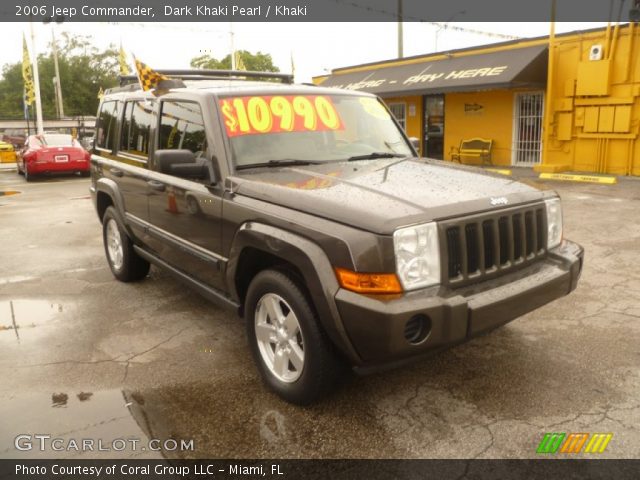 2006 Jeep Commander  in Dark Khaki Pearl