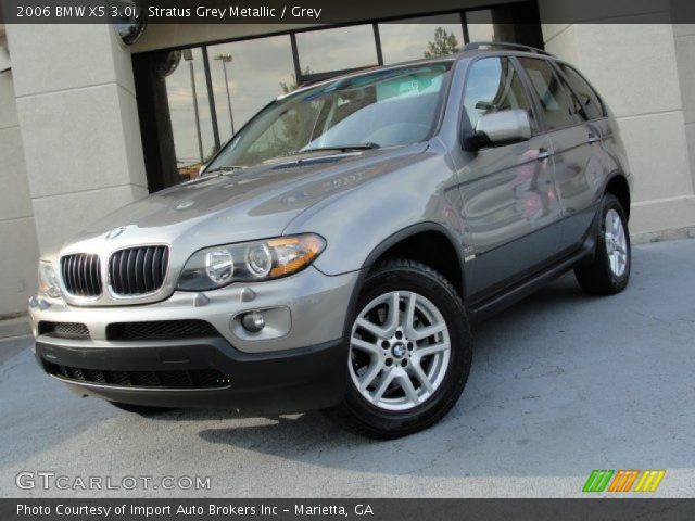 2006 BMW X5 3.0i in Stratus Grey Metallic