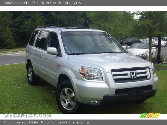 2008 Honda Pilot EX-L in Billet Silver Metallic