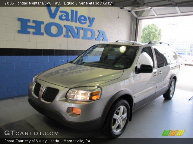 2005 Pontiac Montana SV6 FWD in Liquid Silver Metallic