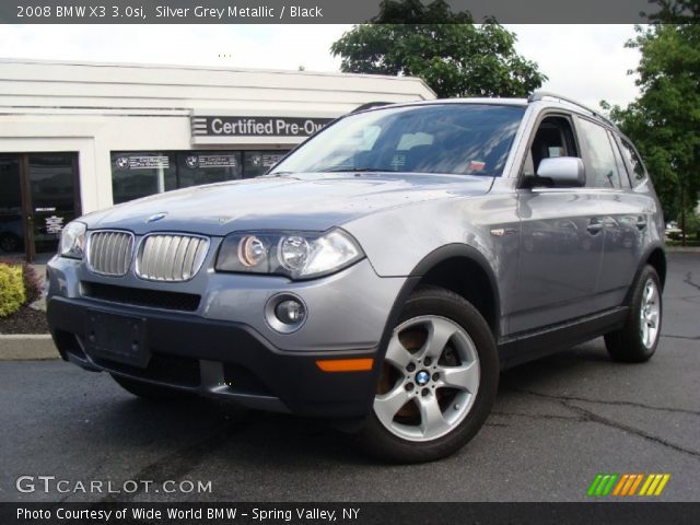 2008 BMW X3 3.0si in Silver Grey Metallic