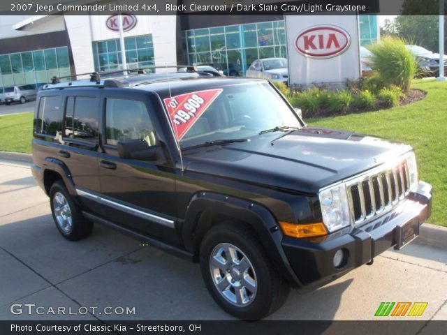 2007 Jeep Commander Limited 4x4 in Black Clearcoat