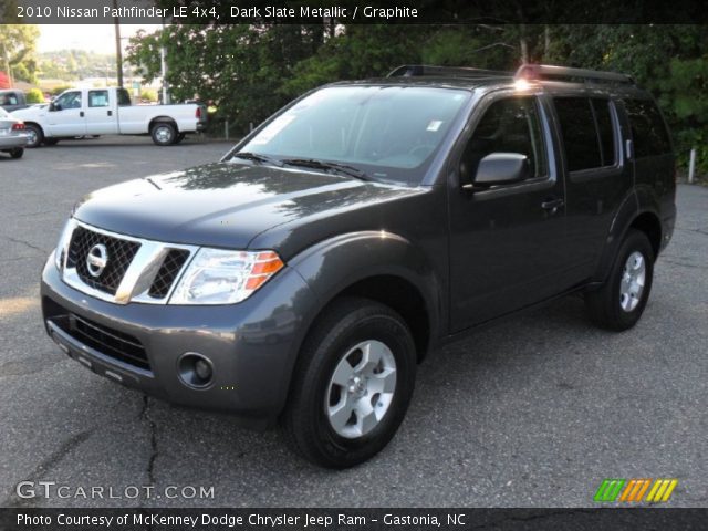 2010 Nissan Pathfinder LE 4x4 in Dark Slate Metallic