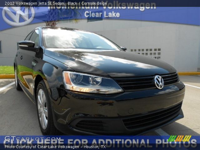 2012 Volkswagen Jetta SE Sedan in Black