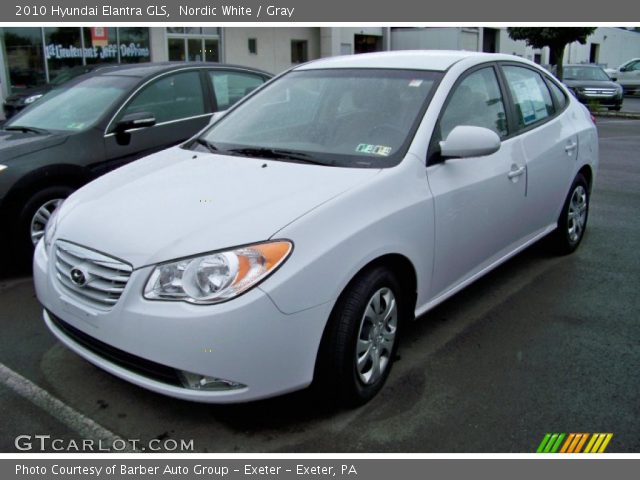 2010 Hyundai Elantra GLS in Nordic White