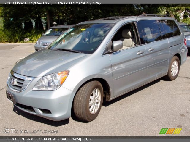 2008 Honda Odyssey EX-L in Slate Green Metallic