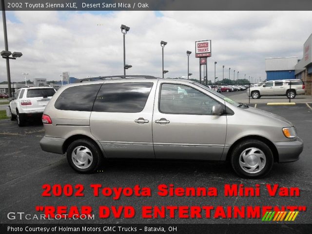 2002 Toyota Sienna XLE in Desert Sand Mica