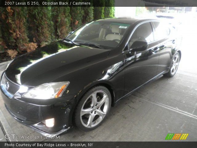 2007 Lexus IS 250 in Obsidian Black