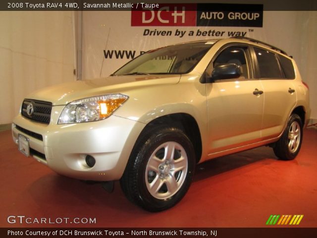 2008 Toyota RAV4 4WD in Savannah Metallic